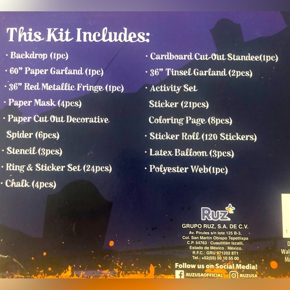 Spider-Man Halloween trunk or treat, home or bday party decor - 200 pieces! NWT - Picture 3 of 7